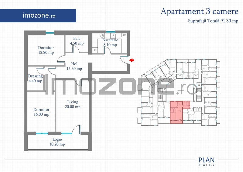 Metrou Pacii, Preciziei, Militari, apartament 3 camere, 91 mp, bloc nou.